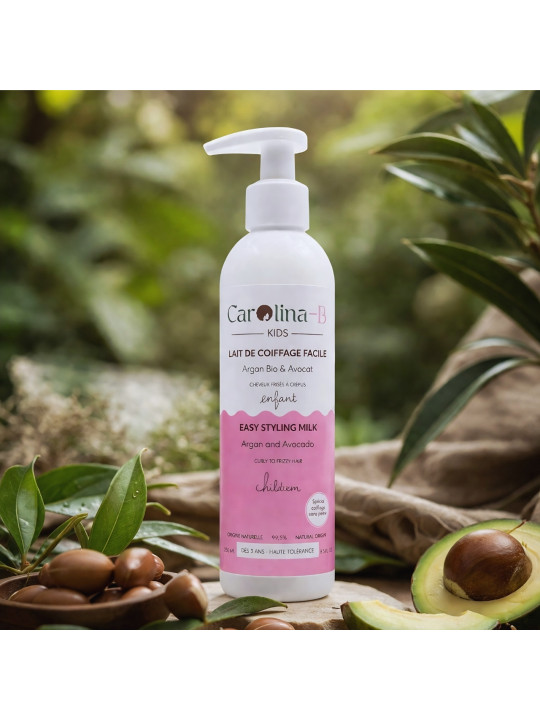 Lait Crème de Coiffage Cheveux Crépus – Carolina-B