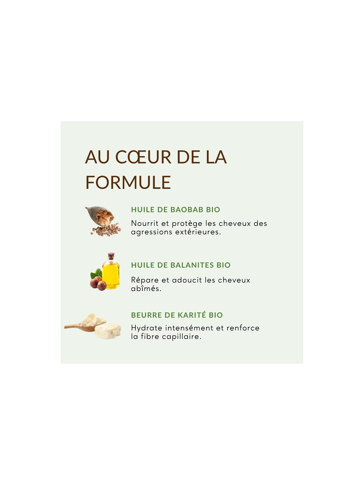 Crème Nourrissante Cheveux Crépus & Afro – Baobab, Avocat, Karité