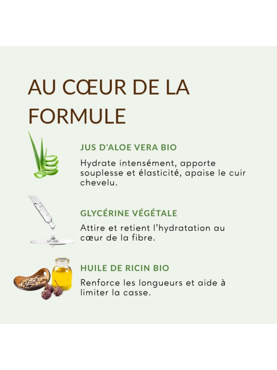 Lait capillaire cheveux frisés à crépus – hydratation & définition