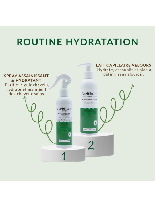 Lait capillaire cheveux frisés à crépus – hydratation & définition