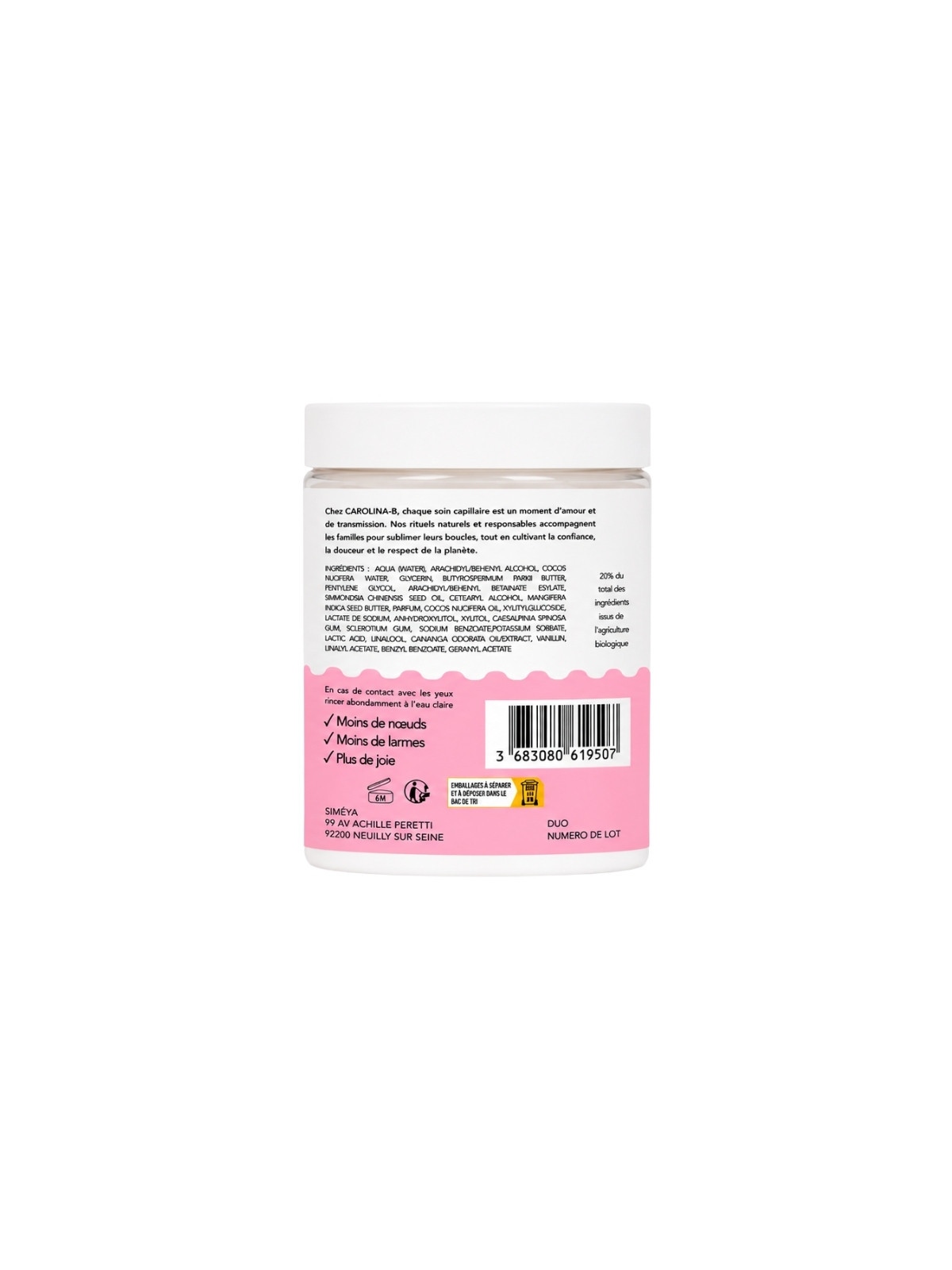 Soin 3-en-1 enfant – Joie des boucles – hydratation & démêlage