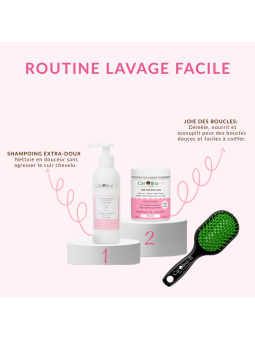 Routine Lavage Facile Enfant | Shampoing & Soin 3-en-1 | Carolina-B