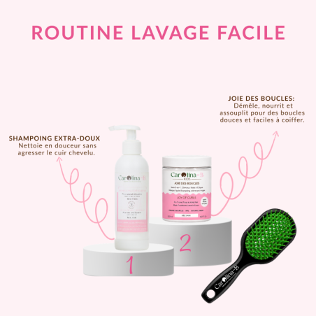 Routine Lavage Facile Enfant | Shampoing & Soin 3-en-1 | Carolina-B