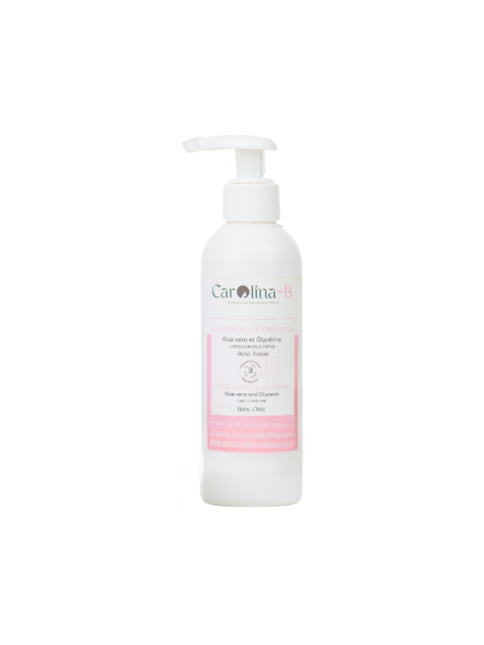 Shampoing extra-doux enfant – aloe vera et glycérine – Carolina-B